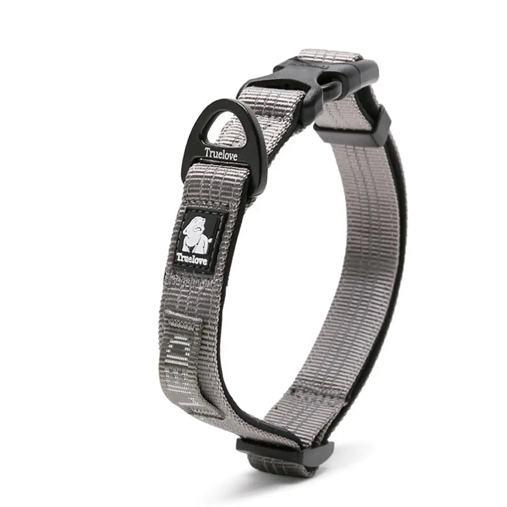 Truelove reflektivna ogrlica za pse — 3M, podstavljena, podesiva (S/M/L)