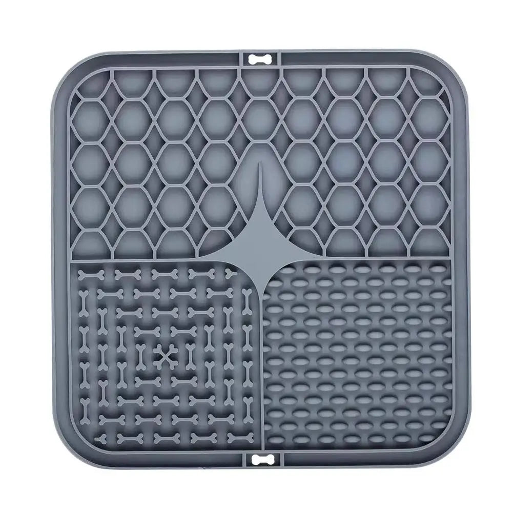 Silikonska lick mat podloga za pse — mala (15,5 cm)