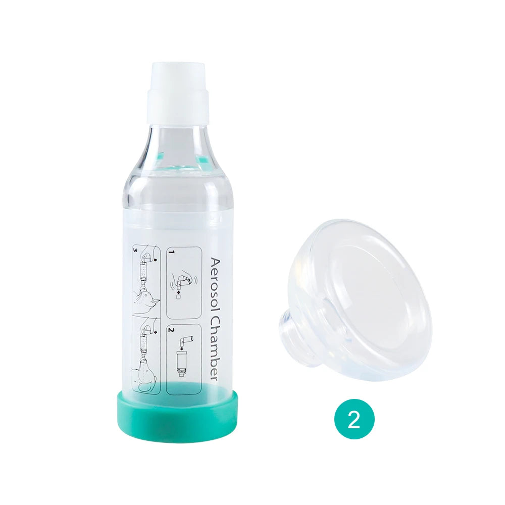 Inhalator spacer za mačke i pse — s indikatorom disanja, silikonska maska, CE/ISO/SGS