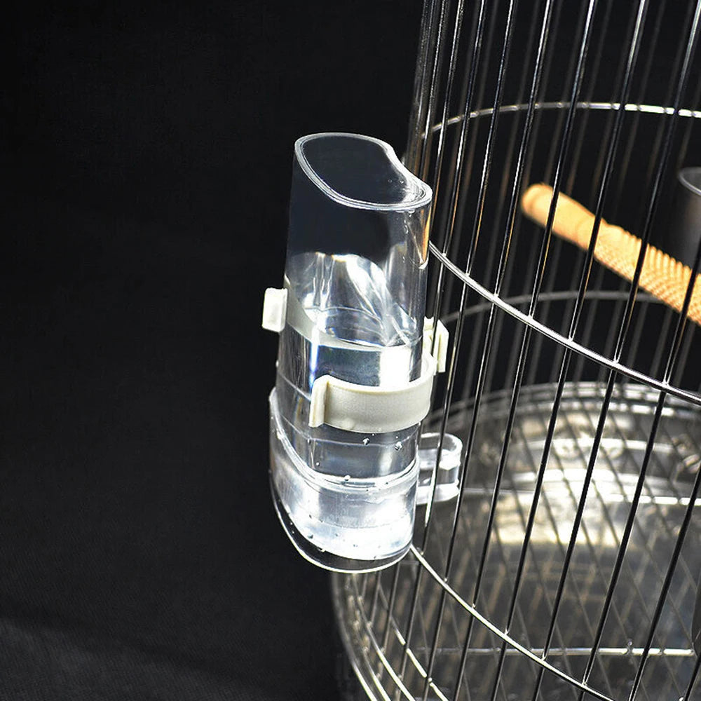 Birds Water Feeders Dispenser Automatic Bird Feeder Parrot Canary Parakeet Cage Food Drinking Feeding Supplies Pet Accessories