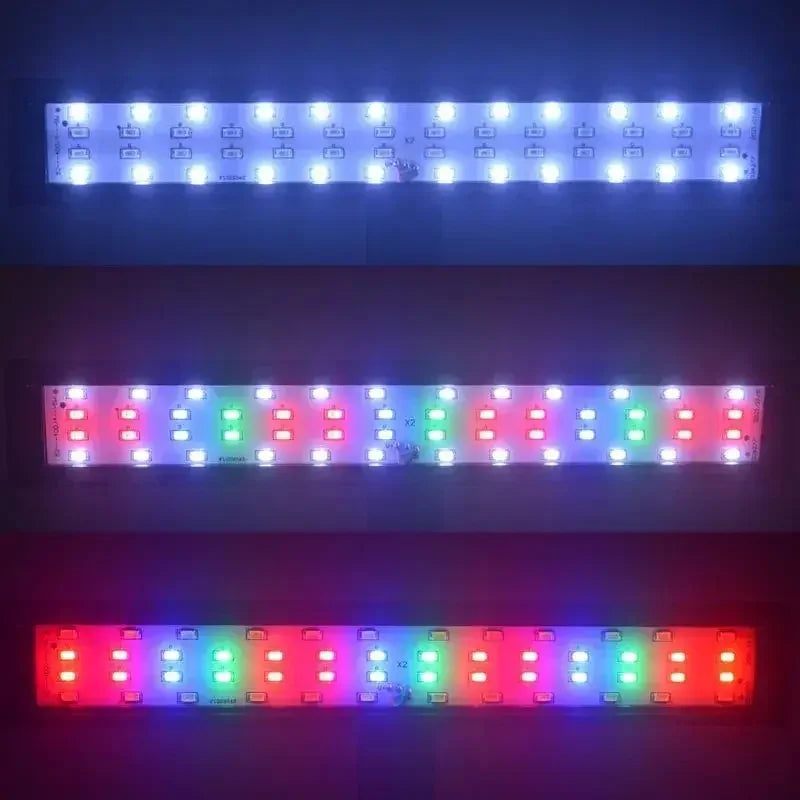 LED svjetlo za akvarij s kopčom | 3 boje | 9W–14W | 220V