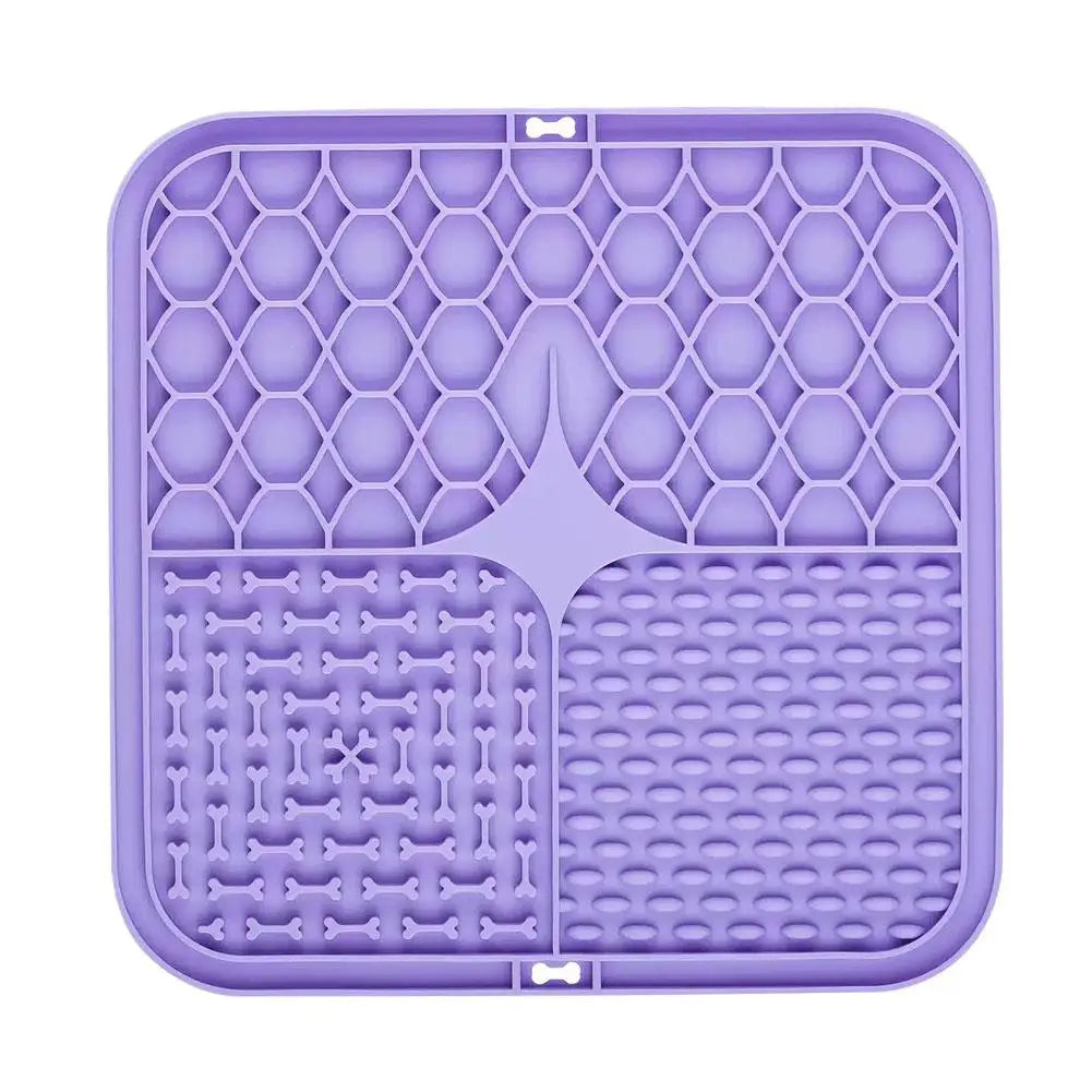 Silikonska lick mat podloga za pse — mala (15,5 cm)