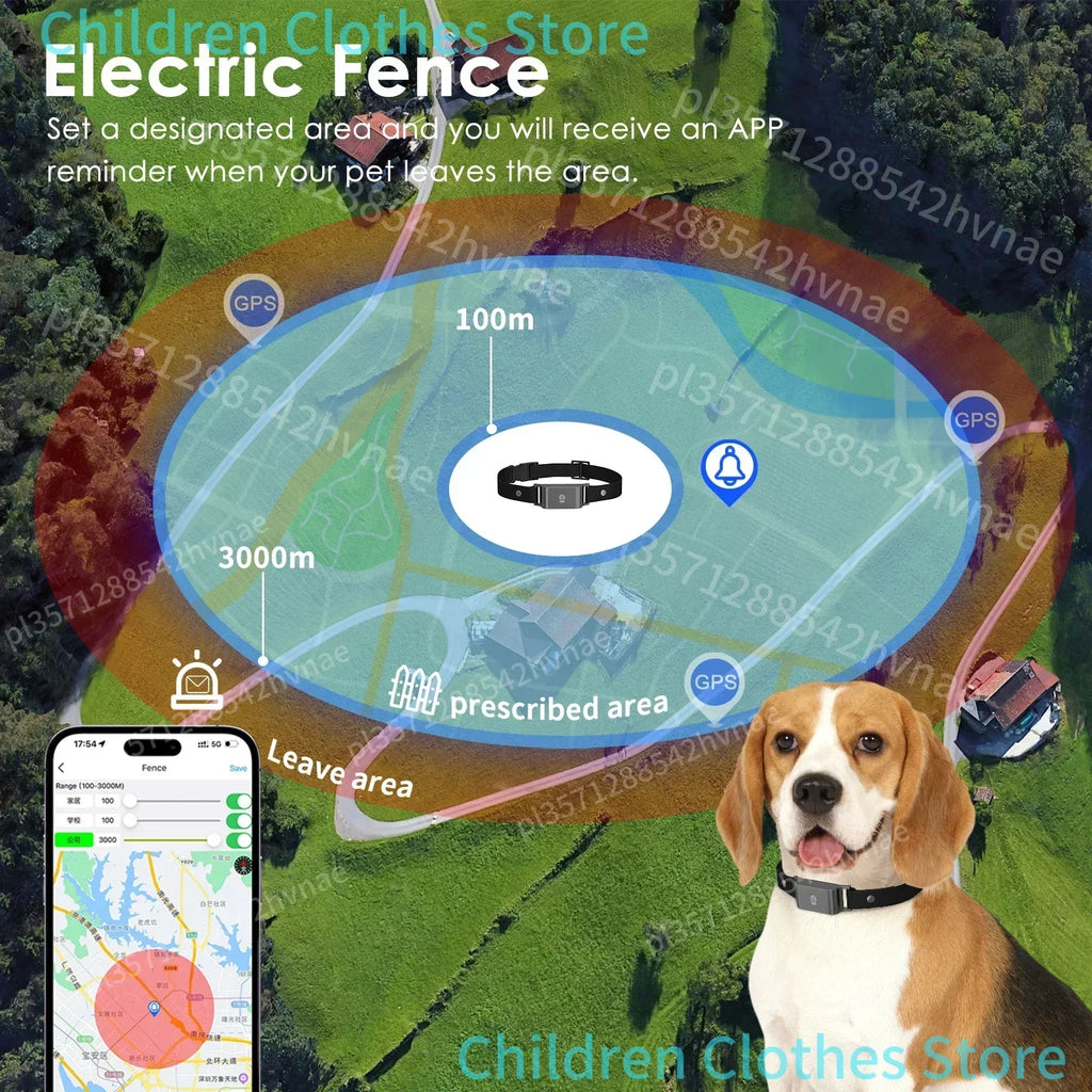 4G GPS tracker za pse i mačke — IP67, geo-ograda, do 7 dana baterije