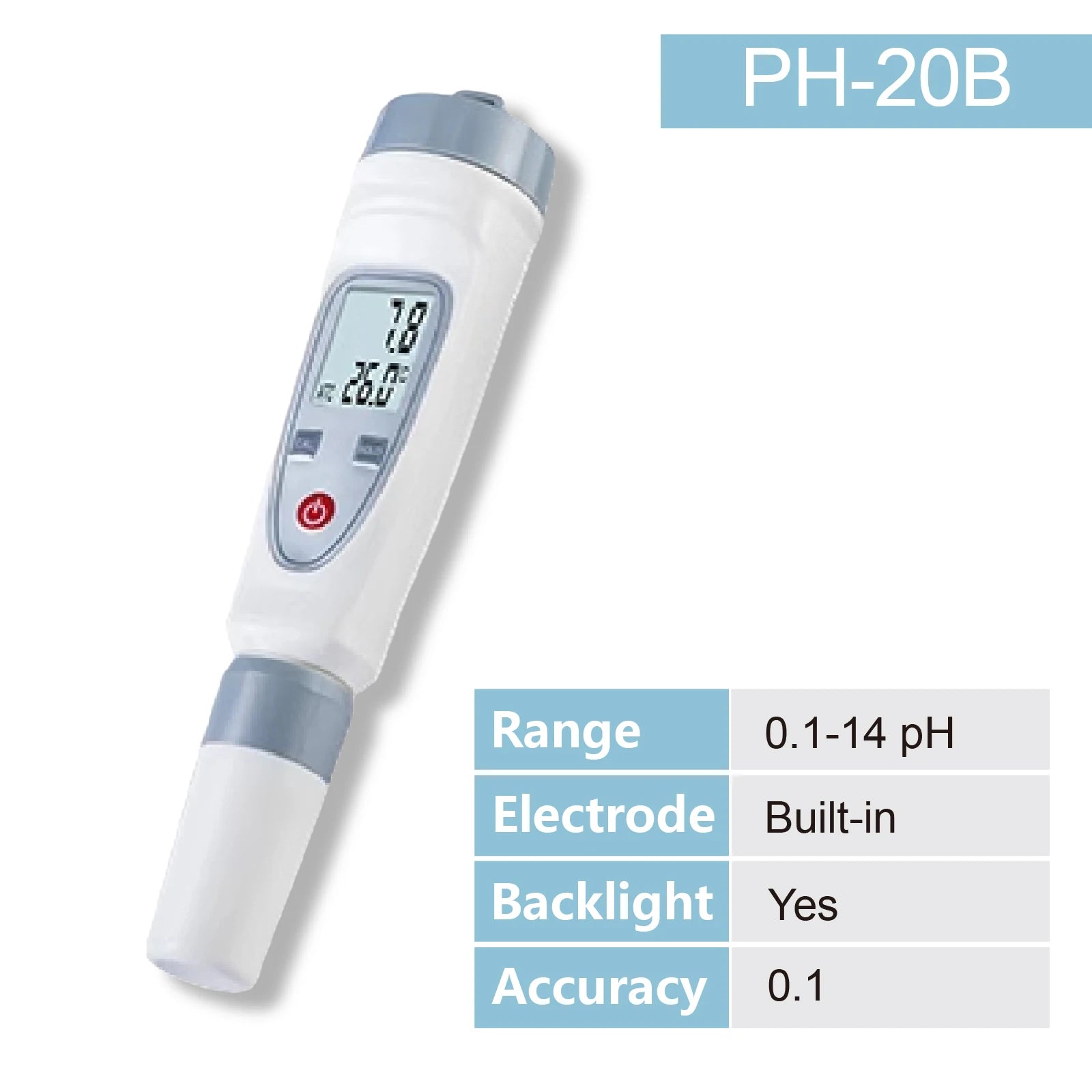 Digitalni pH metar za akvarij | Preciznost 0,01 | Automatska kalibracija | 6 modela