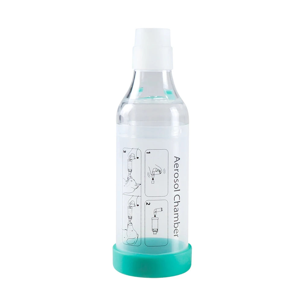 Inhalator spacer za mačke i pse — s indikatorom disanja, silikonska maska, CE/ISO/SGS