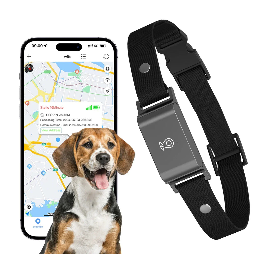 4G GPS tracker za pse i mačke — IP67, geo-ograda, do 7 dana baterije