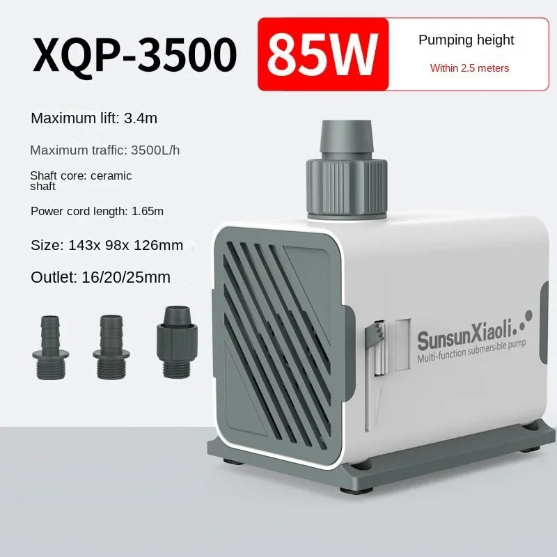 SUNSUN XQP Potopna pumpa za akvarij i ribnjak | Ultra-tiha | 3–60W | 220V EU