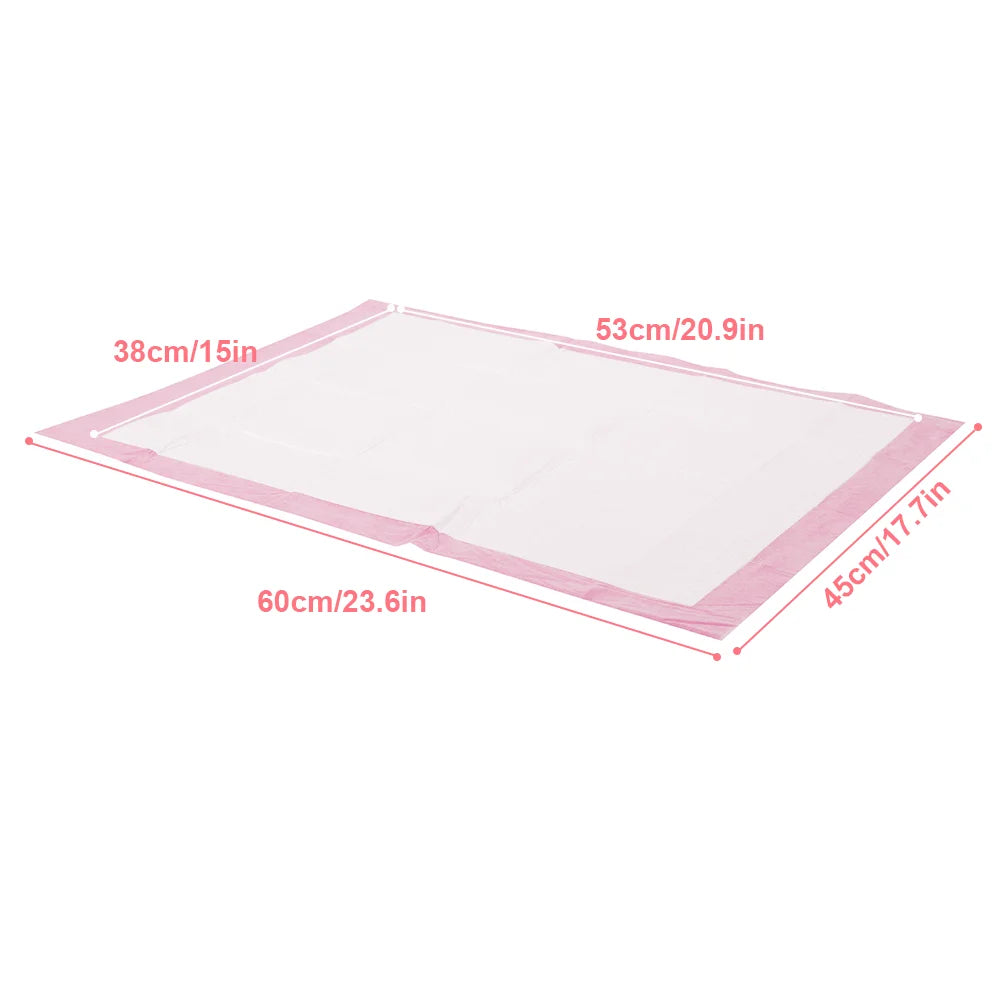 50 kom Jednokratne podloge za kućne ljubimce | 60×90cm, 60×60cm, 45×60cm | Brzo upijanje | Za pse i mačke