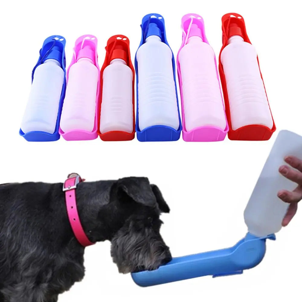 Prenosiva bočica za vodu za pse i mačke | 250ml / 500ml | Za šetnju i putovanje