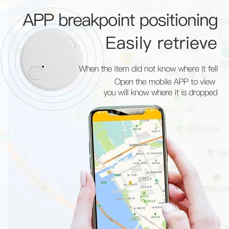 Mini Bluetooth GPS tracker — anti-lost alarm za ljubimce, ključeve i novcanik