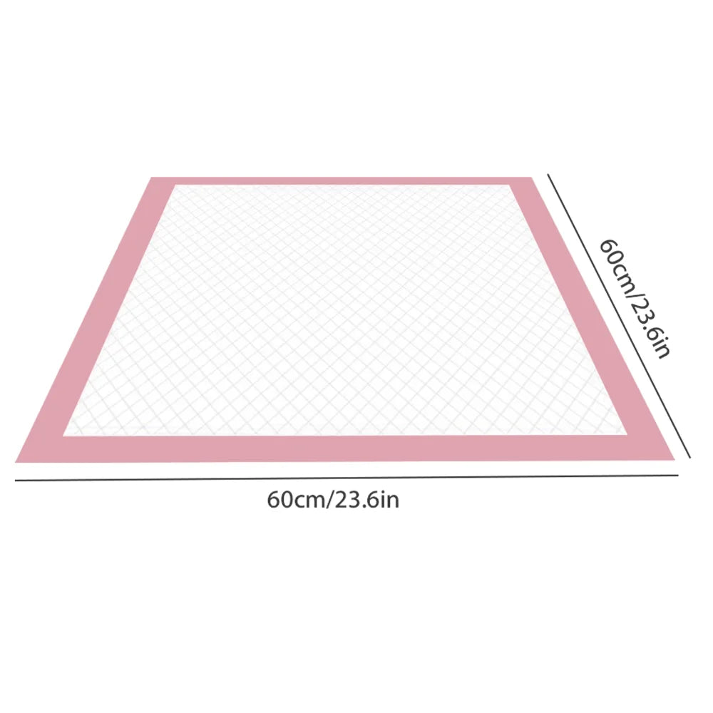 50 kom Jednokratne podloge za kućne ljubimce | 60×90cm, 60×60cm, 45×60cm | Brzo upijanje | Za pse i mačke