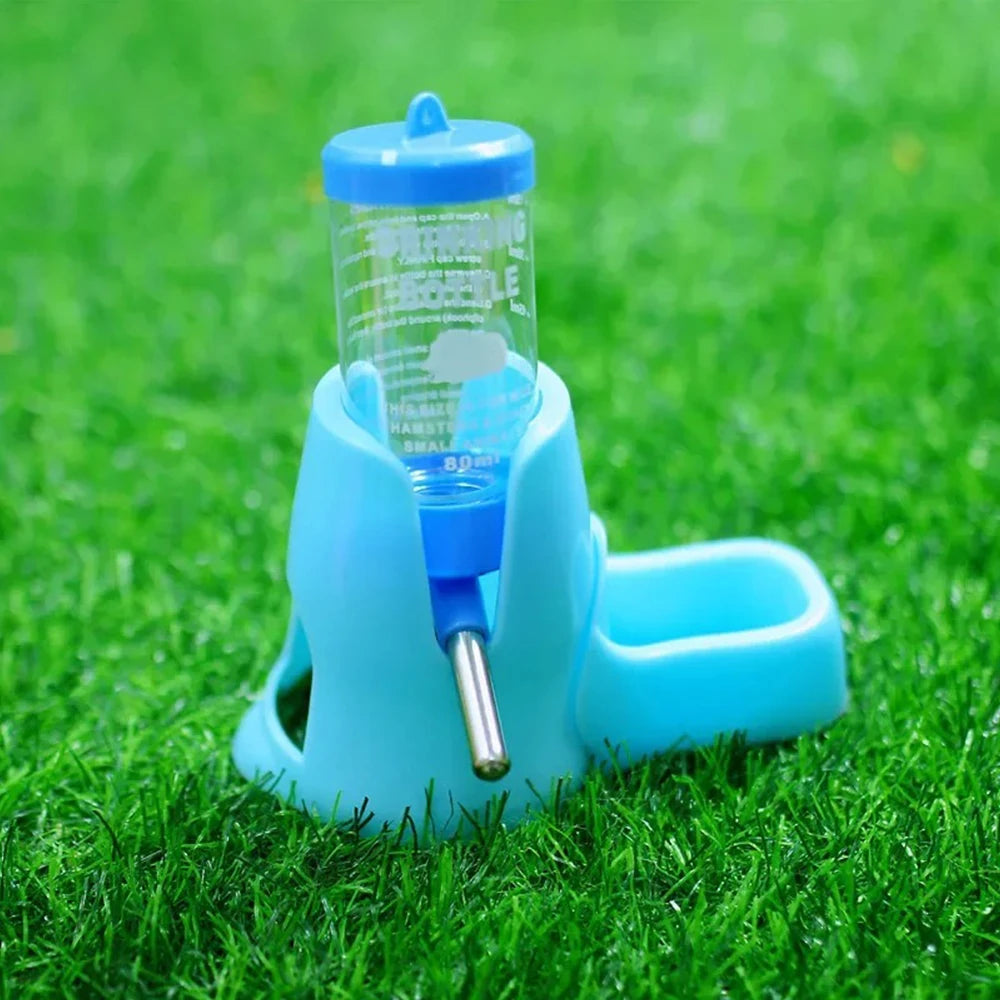 Automatski dozator vode i hrane za hrčka | 80 ml | Za zamorčiće i štakore | 2 boje