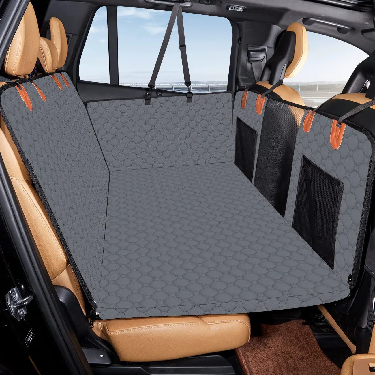 Navlaka za stražnje sjedalo automobila za pse | Vodootporna, protuklizna | Hammock dizajn