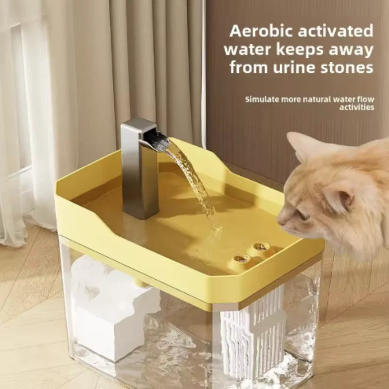 Automatska fontana za vodu za mačke | Filter | Cirkulirajuća voda | USB punjenje | 3 boje