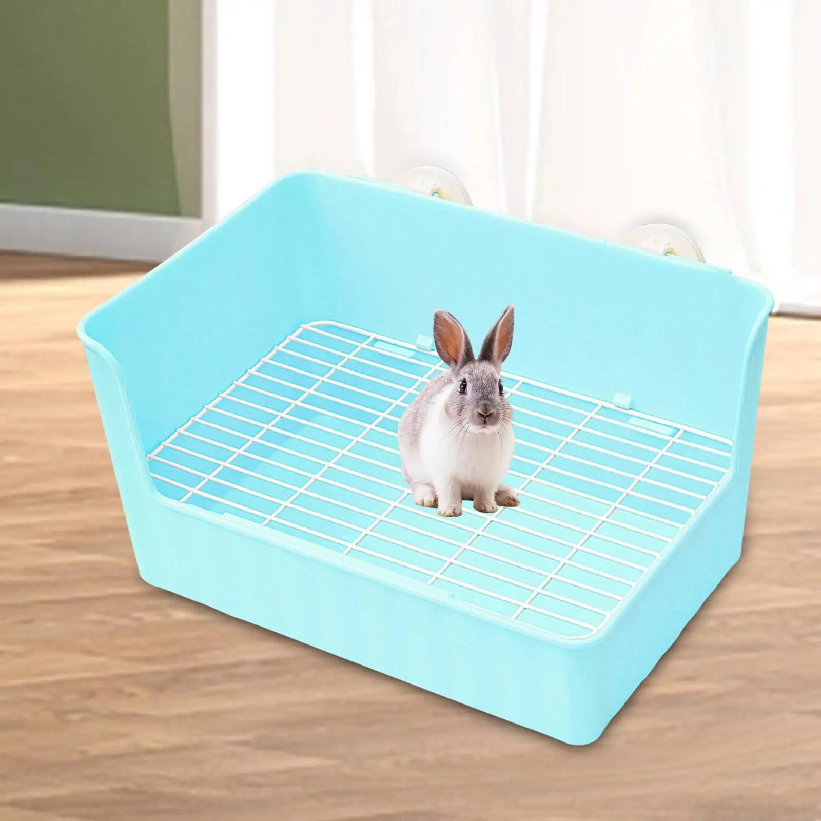 Kutni WC za zečeve i male kućne ljubimce — chinchilla, tvor, hrčak | 4 boje