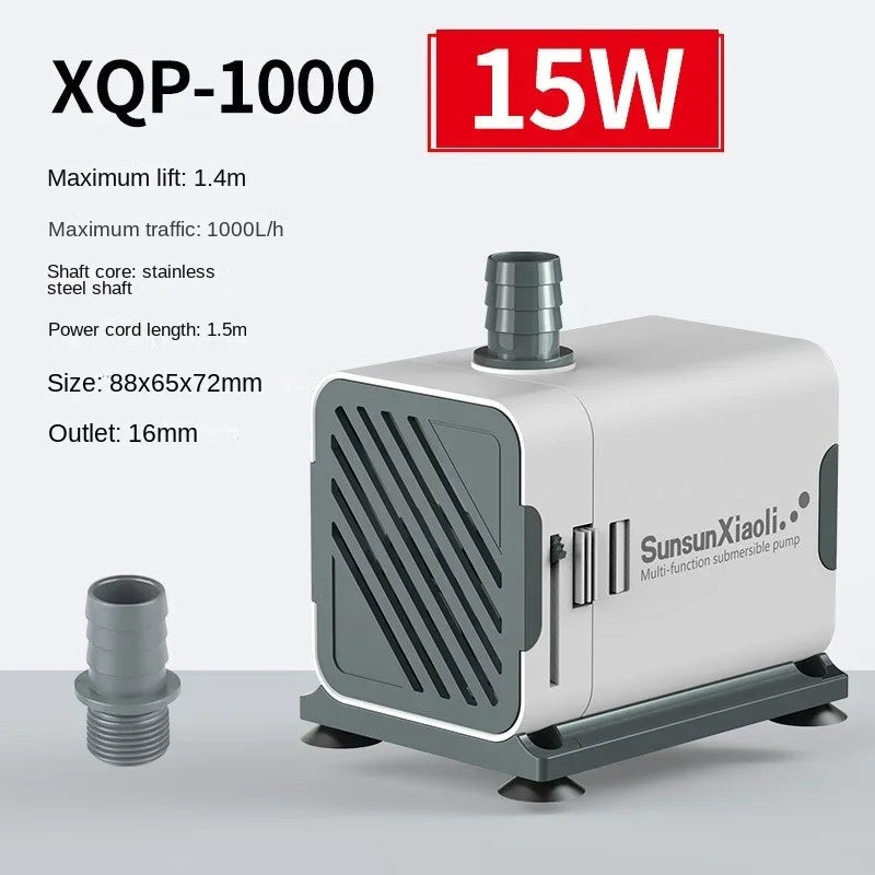 SUNSUN XQP Potopna pumpa za akvarij i ribnjak | Ultra-tiha | 3–60W | 220V EU