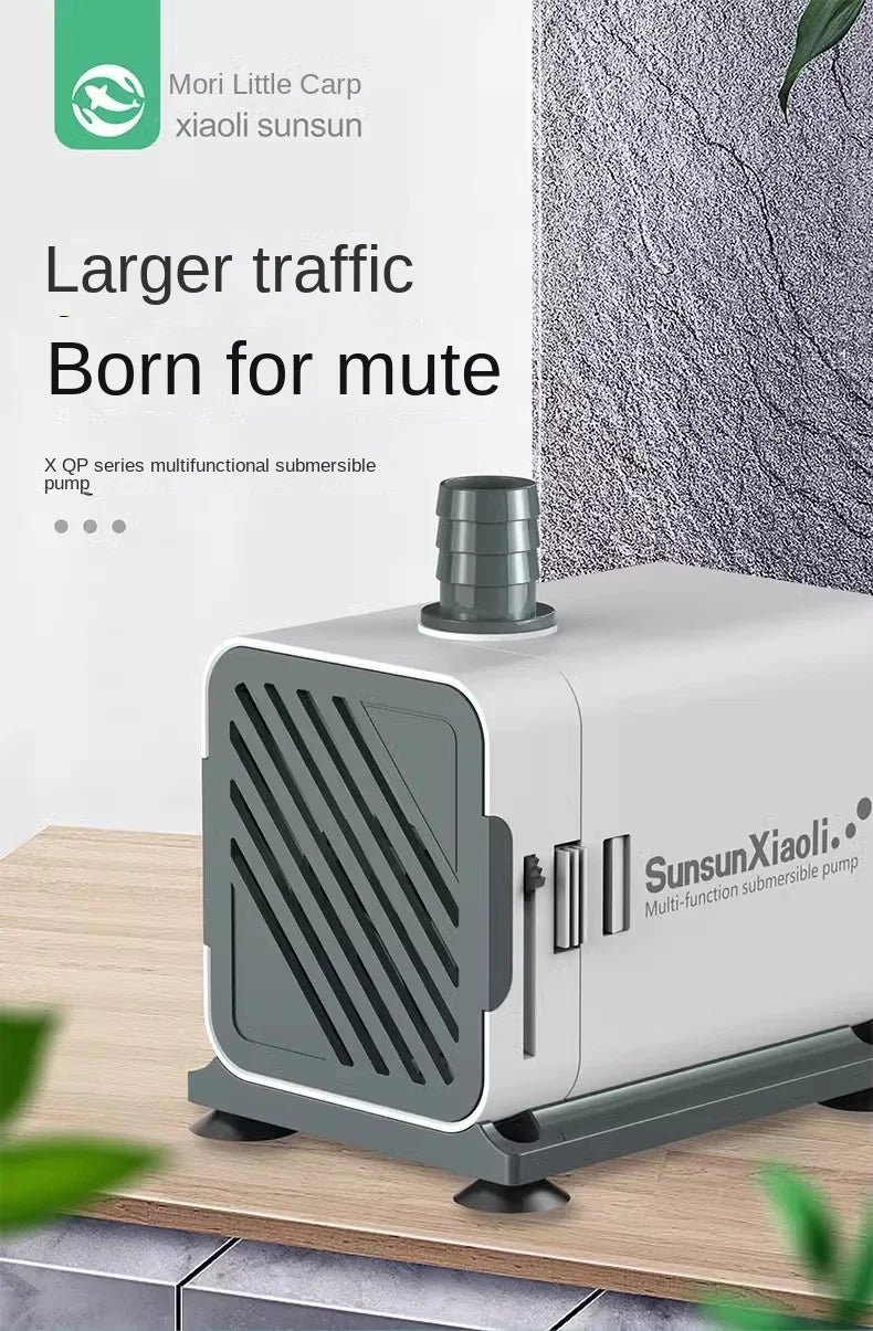 SUNSUN XQP Potopna pumpa za akvarij i ribnjak | Ultra-tiha | 3–60W | 220V EU
