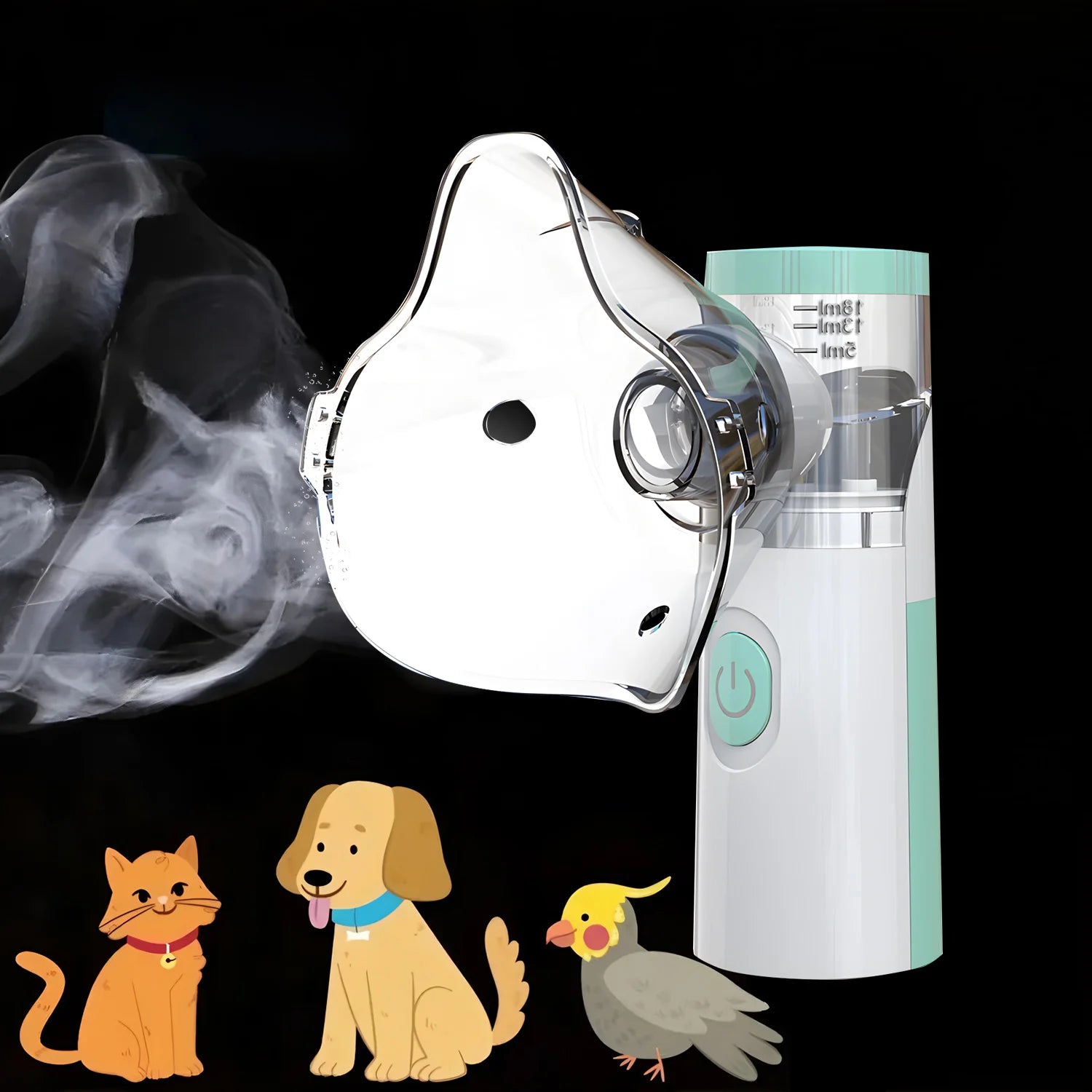 Prijenosni nebulizator / inhalator za kućne ljubimce
