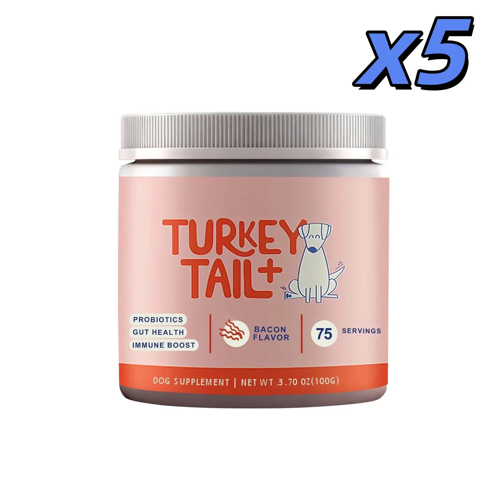 Probiotici za pse s gljivom Turkey Tail — meke granule za zdravlje crijeva | 100g