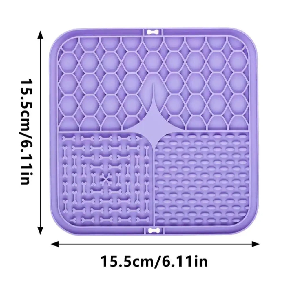 Silikonska lick mat podloga za pse — mala (15,5 cm)