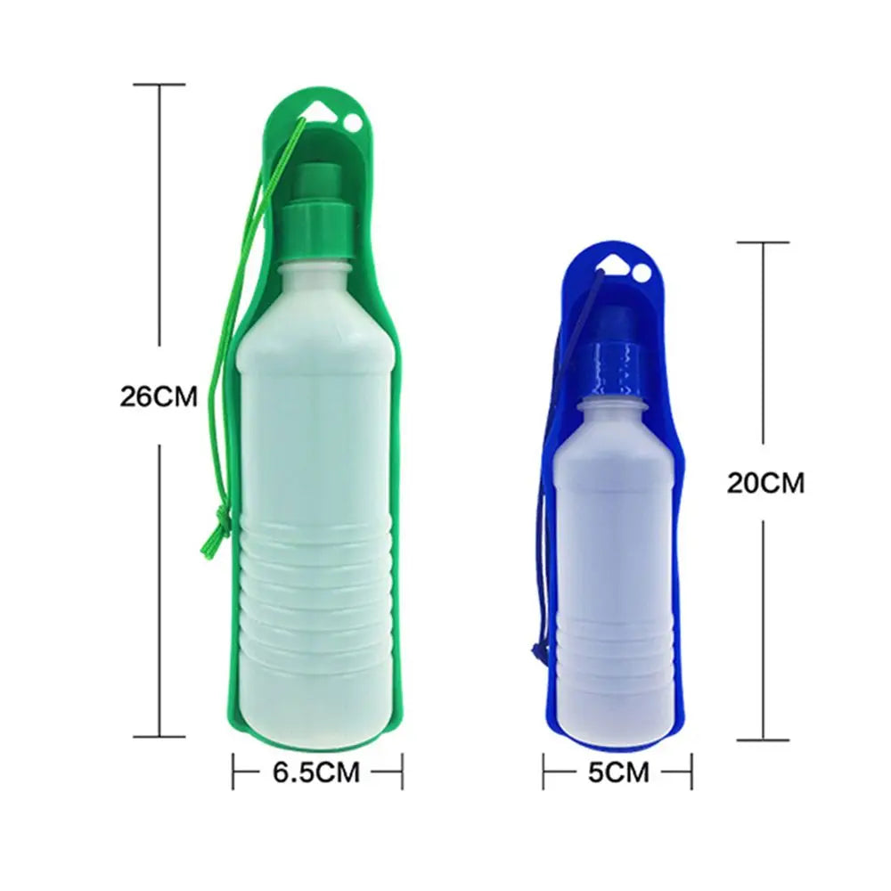 Prenosiva bočica za vodu za pse i mačke | 250ml / 500ml | Za šetnju i putovanje
