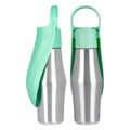 Putna boca za pse 2-u-1 — 750 ml, nehrđajući čelik, integrirana zdjela