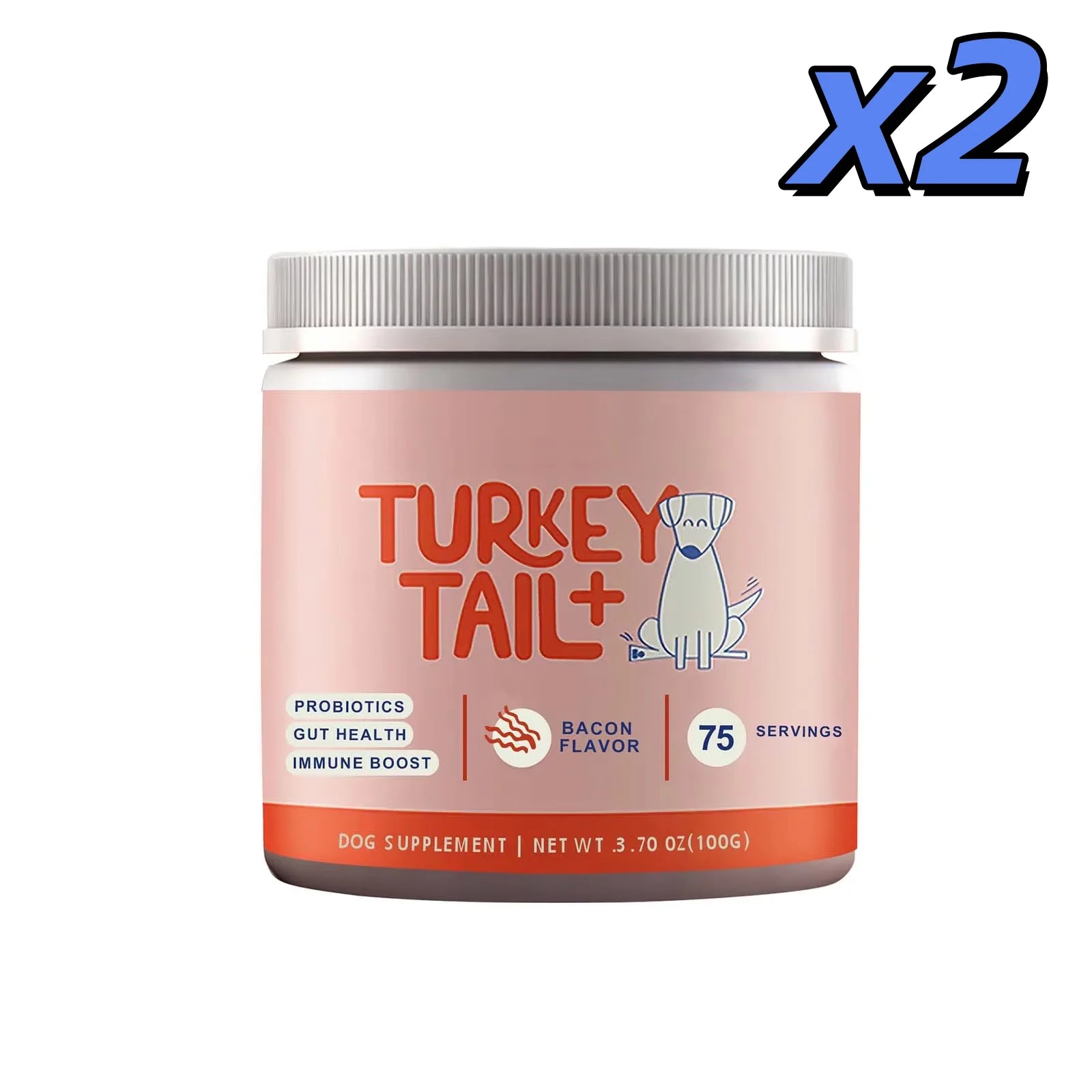 Probiotici za pse s gljivom Turkey Tail — meke granule za zdravlje crijeva | 100g