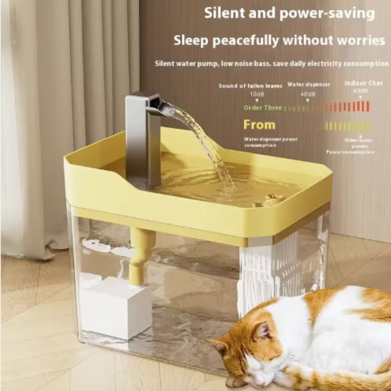 Automatska fontana za vodu za mačke | Filter | Cirkulirajuća voda | USB punjenje | 3 boje