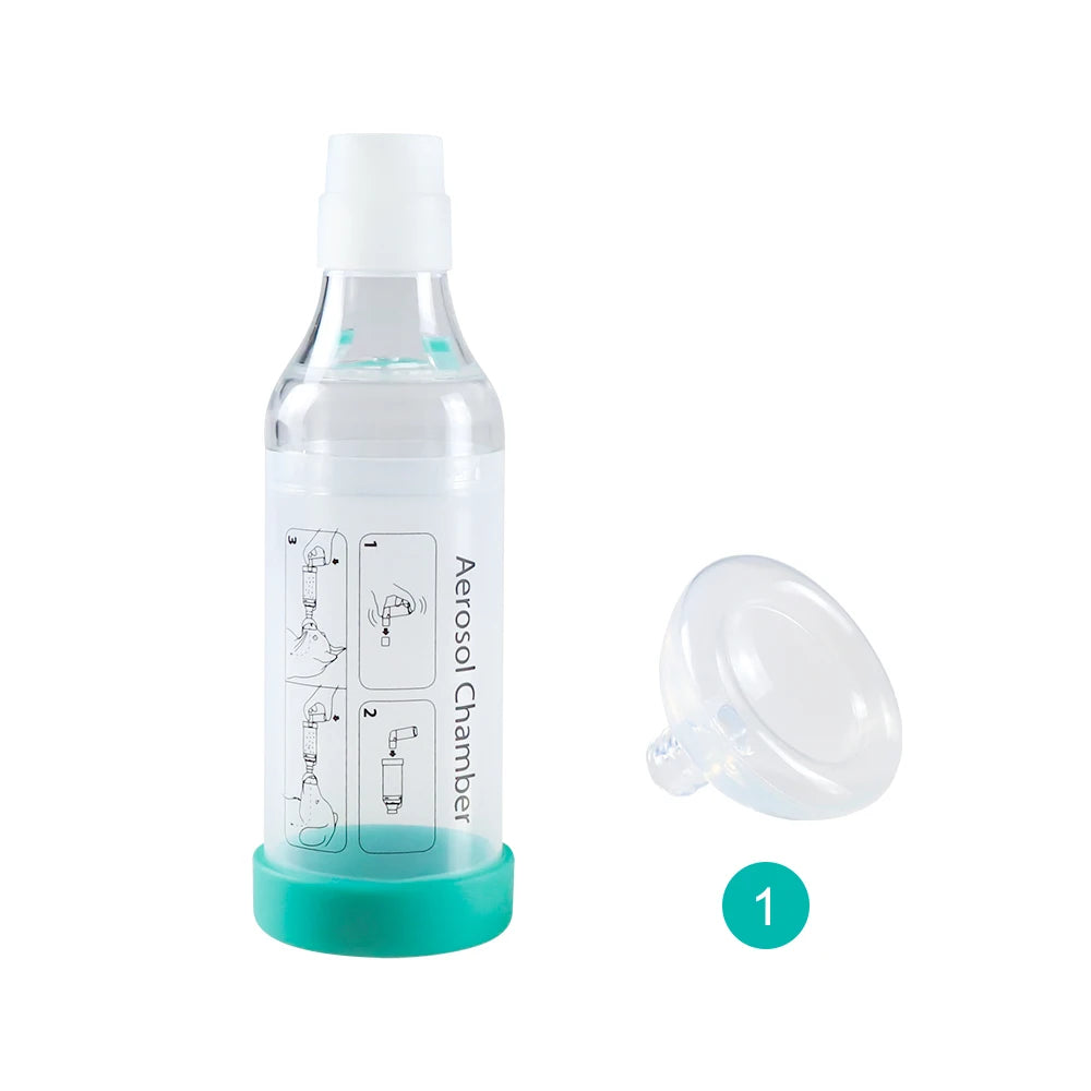 Inhalator spacer za mačke i pse — s indikatorom disanja, silikonska maska, CE/ISO/SGS
