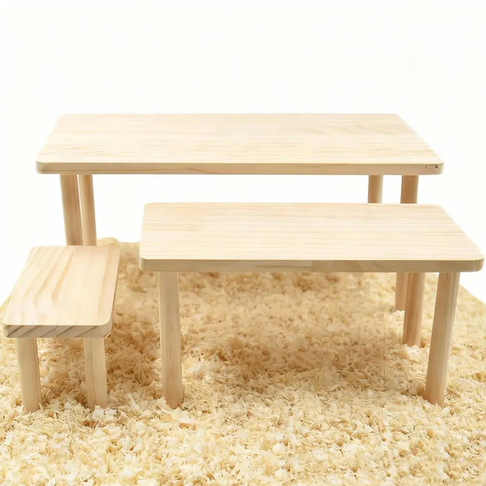 Drvena platforma za hrčka | Penjalica | Igralište | Modularni dizajn | S / M / L