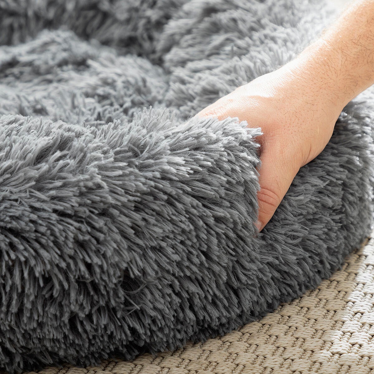 Anti-stres krevet za kućne ljubimce Bepess InnovaGoods — okrugli, Ø 60 cm